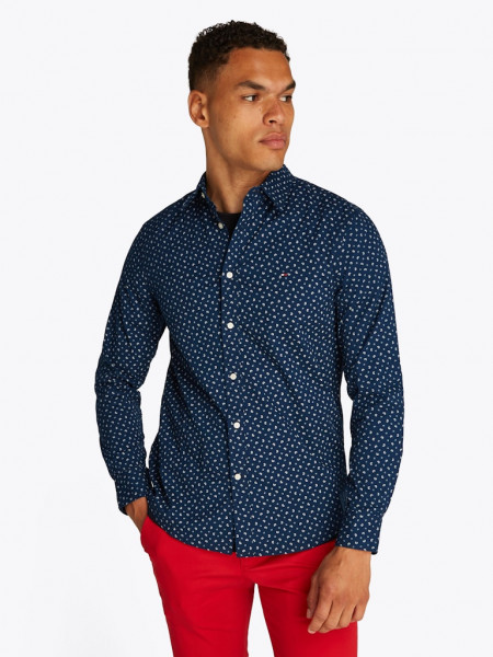 FLEX POPLIN AOP SF SHIRT