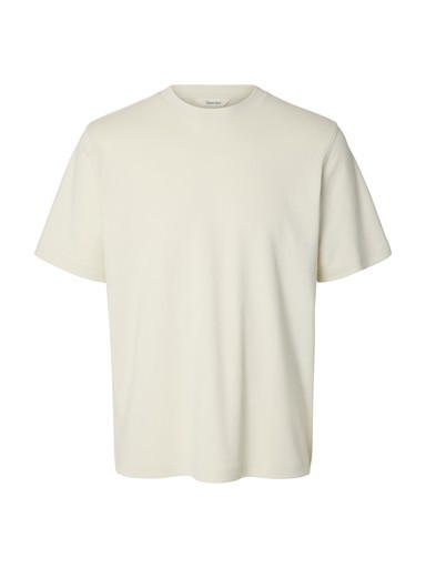SLMTAJ MID WGT PEACH SS O-NECK TEE NOOS