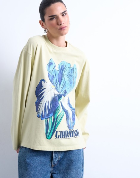 TSCARIN LS GRAPHIC T-SHIRT JRS