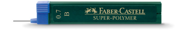 Faber-Castell 120701 Super-Polymer Feinmine, B, 0.7 mm
