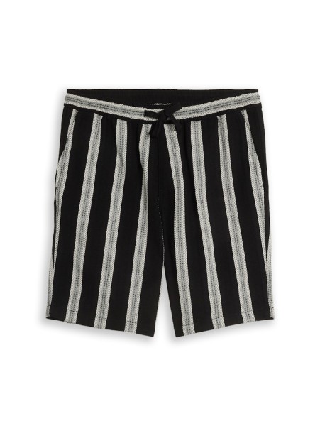 Relaxed Fit Shorts mit Streifenmuster