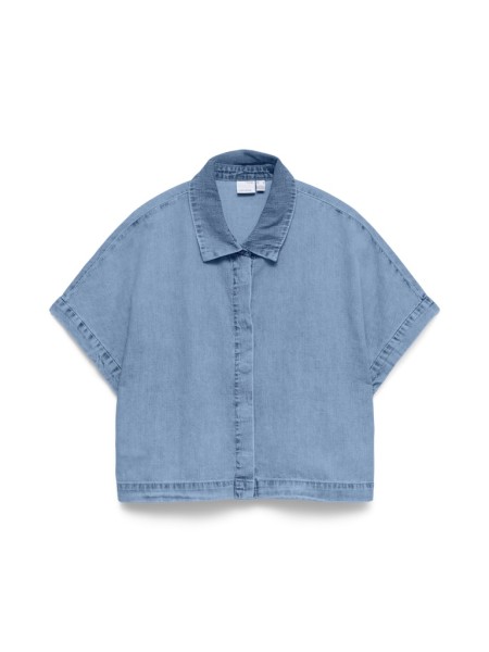 VMINGEBORG SS DENIM SHIRT MIX