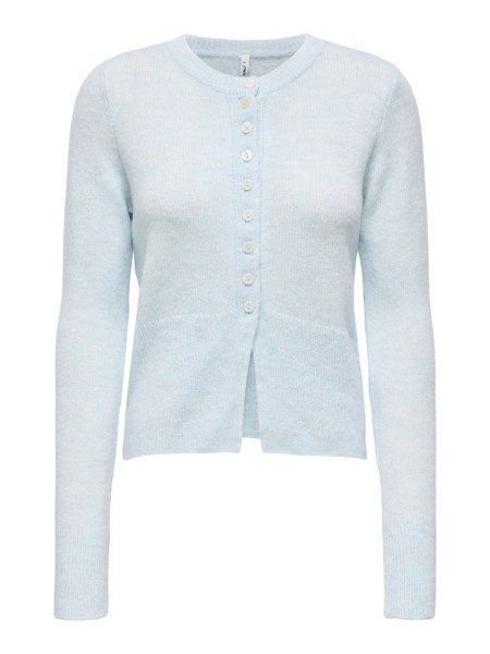 ONLELLA LS BUTTON O-NECK CARDIGAN KNT