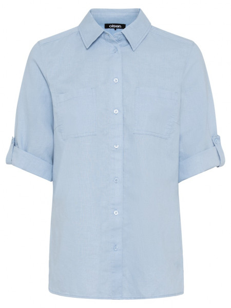 Blouse Woven Short Sleeves