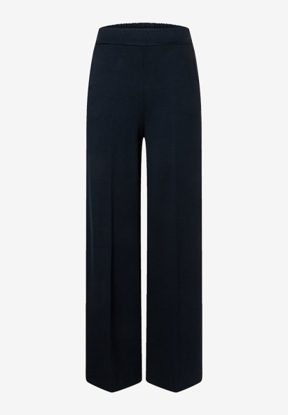 Jerseyhose mit Bügelfalte