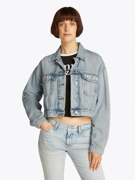 OVSZ CROP TRUCKER JACKET BI6012