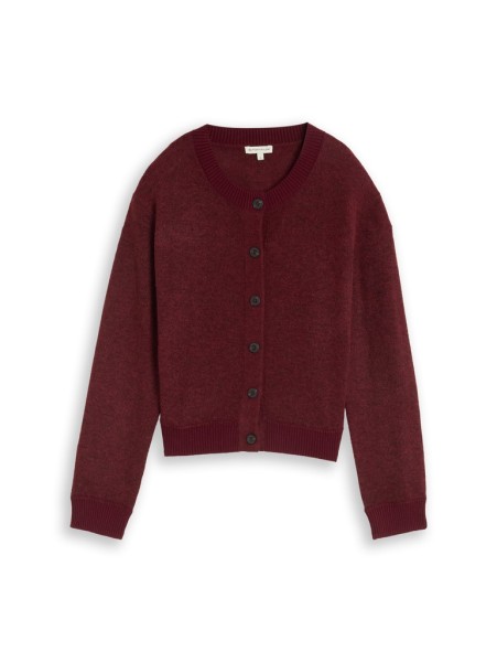 Loose Fit Cardigan mit Knopfleiste
