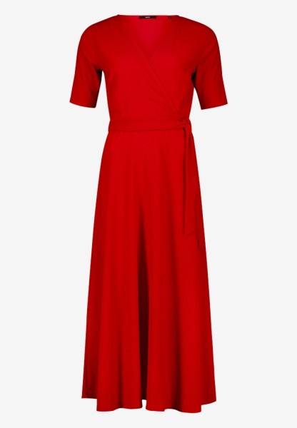 Jerseykleid mit Gürtel