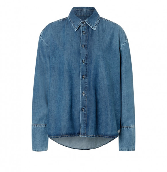 MAC JEANS - OVER SHIRT, Fluid tencel