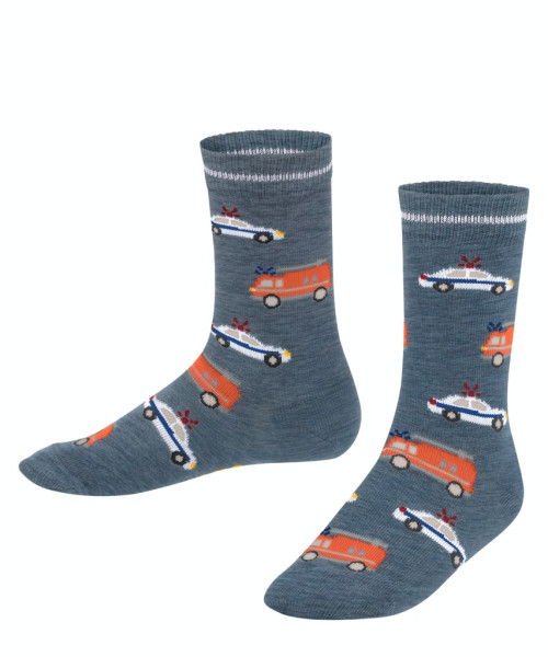 Socken Police and Fire Cars