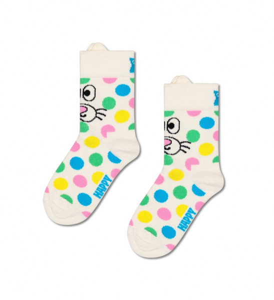 Kids Dotted Bunny Sock