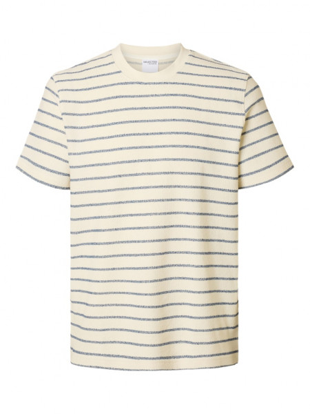 SLHDJANGO STRIPE SS O-NECK TEE