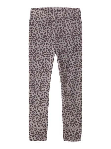 NMFWANG WOOL RIB LEGGING AOP