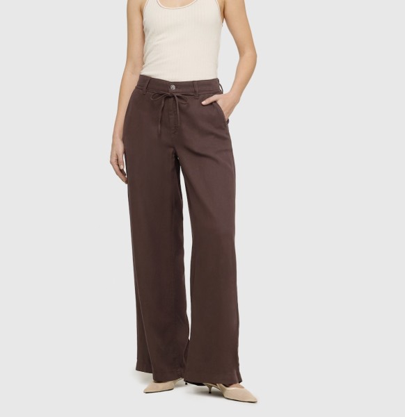 MAC JEANS - WENDY 2.3, Linen Tencel Cotton Mix