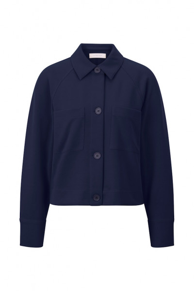 Scuba jacket denim look