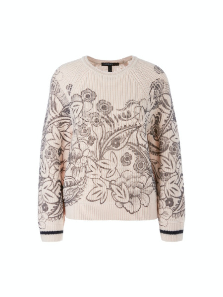 Pullover mit Print - Knitted in Germany