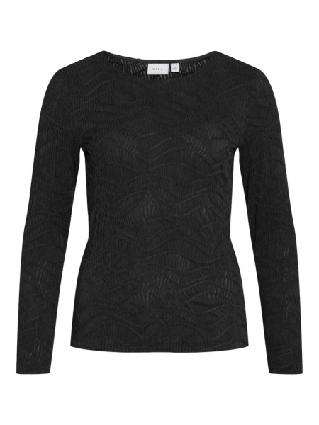 VIMERIANA O-NECK L/S TOP/R