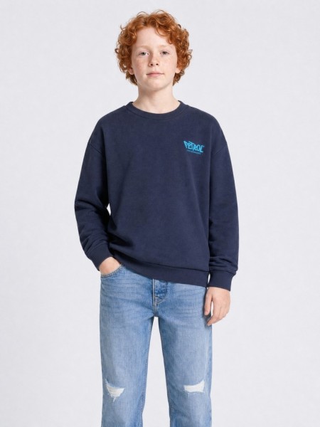 Boys Sweater Round Neck Print