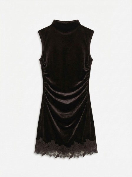 VMCHLOE SL MINI VELVET DRESS JRS EXP
