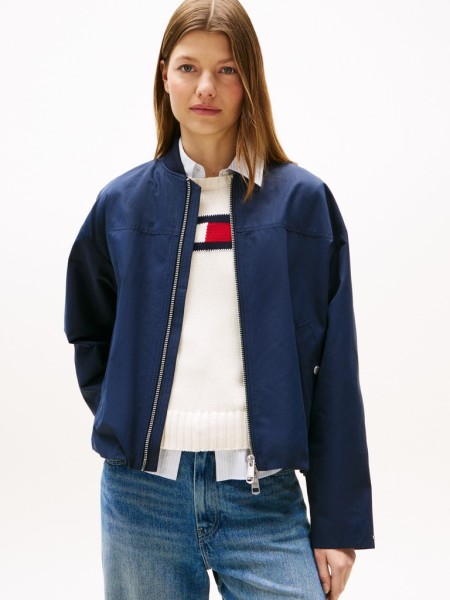 COTTON NYLON REG BOMBER