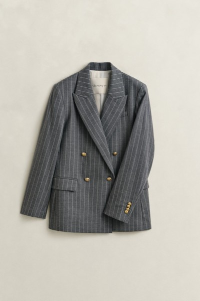 Pinstripe Club Blazer