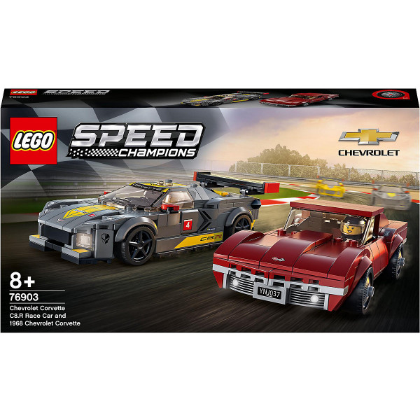 LEGO® Speed 76903 Chevrolet Corvette C8.R &amp; 1968 Chevrolet Corvette
