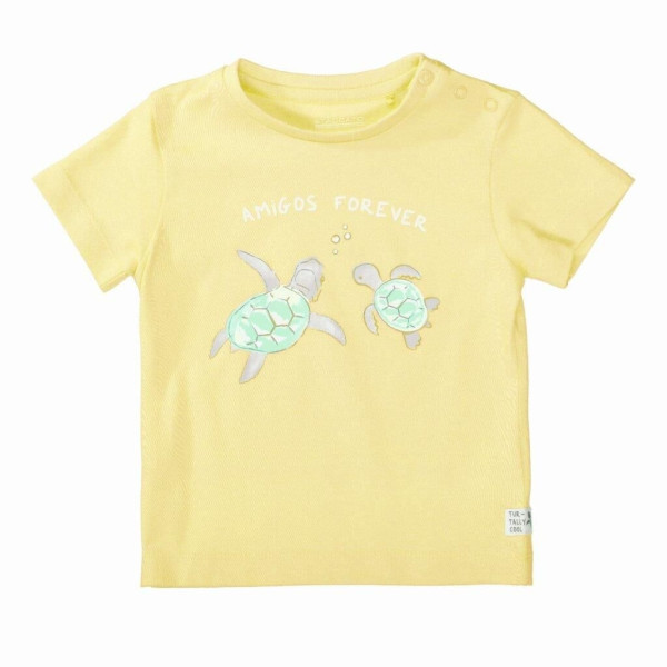T-Shirt mit kleinem Schildkröten-Print SA280623