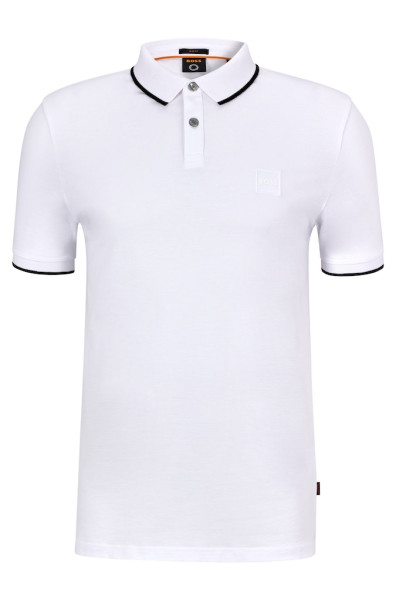 Slim-Fit Poloshirts aus Stretch-Baumwolle mit Logo