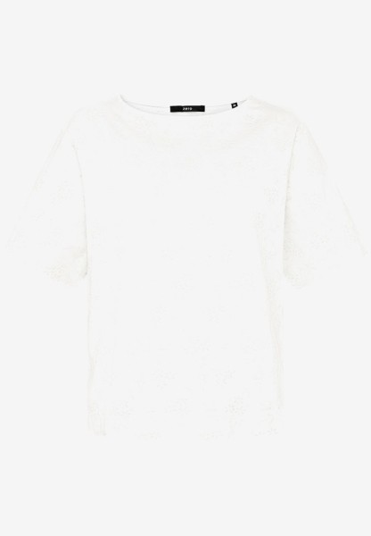 Baumwoll-T-Shirt mit Stickerei