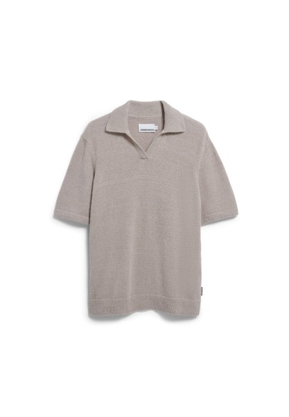 BOUCLE KNIT POLOSHIRT
