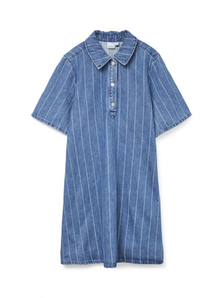 VMOCEAN SS STRIPED SHORT DRESS