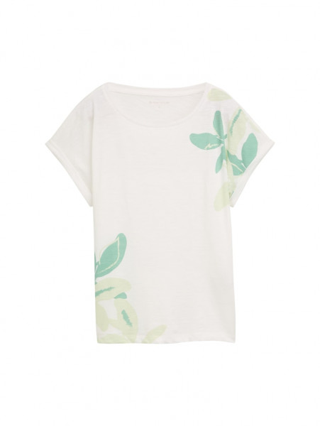 T-Shirt mit Flora-Print