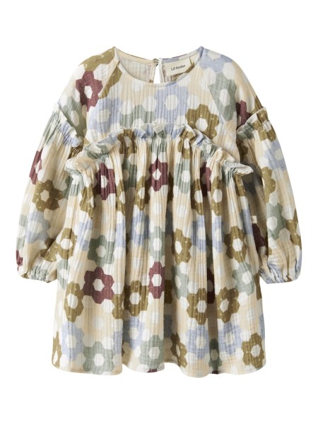 NMFTALIA LS LOOSE DRESS LIL