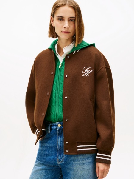 DF WOOL VARSITY BOMBER