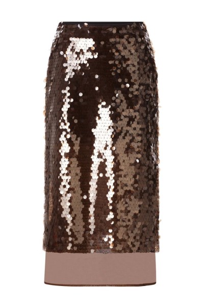 Sequin Midi Skirt