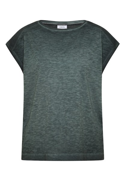 T-Shirt aus Jersey im Garment Dye Look