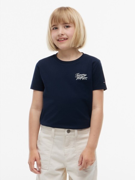 TOMMY HILFIGER SCRIPT TEE SS