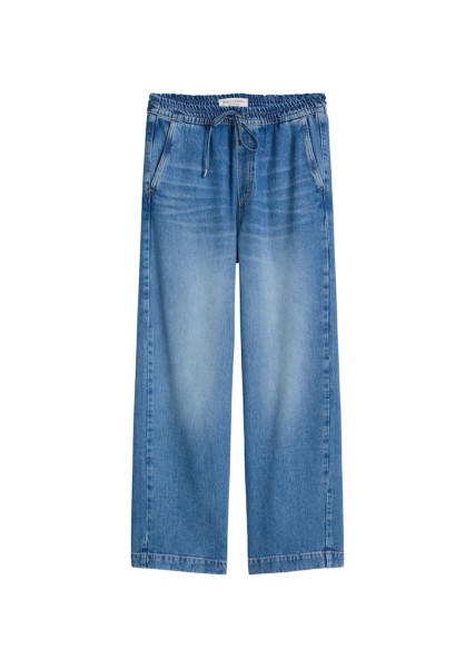 Joggpants straight cropped