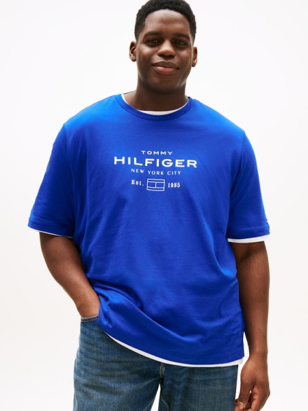 BT-HILFIGER STACK GRAPHIC TEE-B
