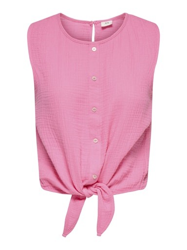 JDYTHEIS LIFE S/L KNOTBUTTON TOP WVN