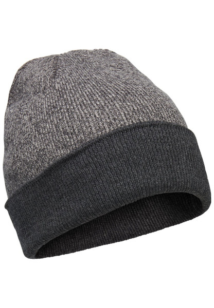 Strickmütze mit Umschlag