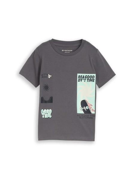 T-Shirt mit Foto-Print