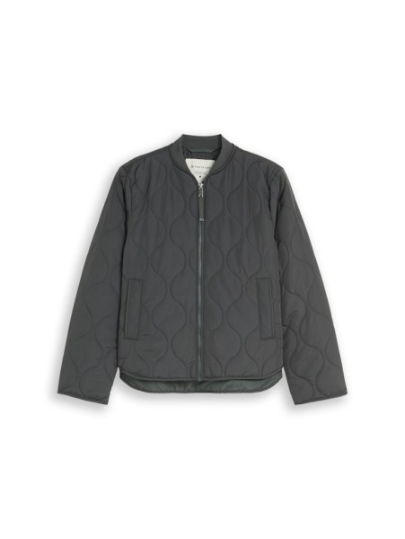 Steppjacke mit Bomberkragen