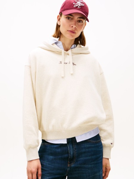 CLASSIC SCRIPT FLEECE HOODIE