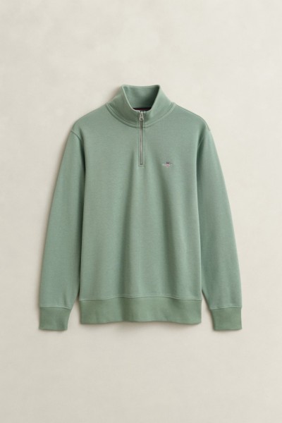 Shield Sweatshirt mit halblangem Reißverschluss