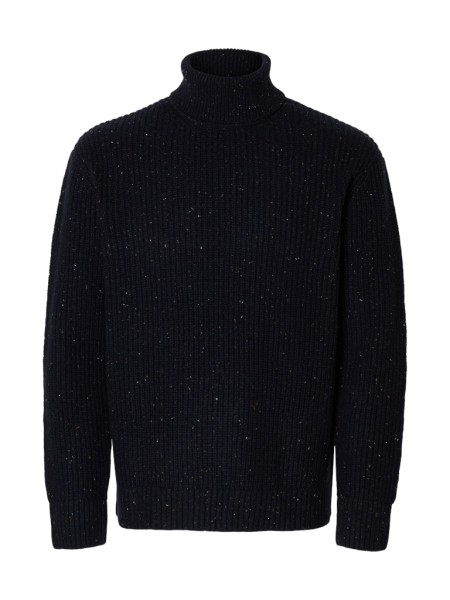 SLHLAND LS KNIT RELAXED ROLL NECK