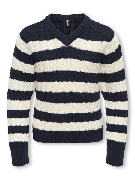 KOGJANNY LIFE L/S V-NECK KNT