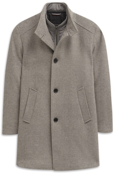 Herrenmantel Wolle