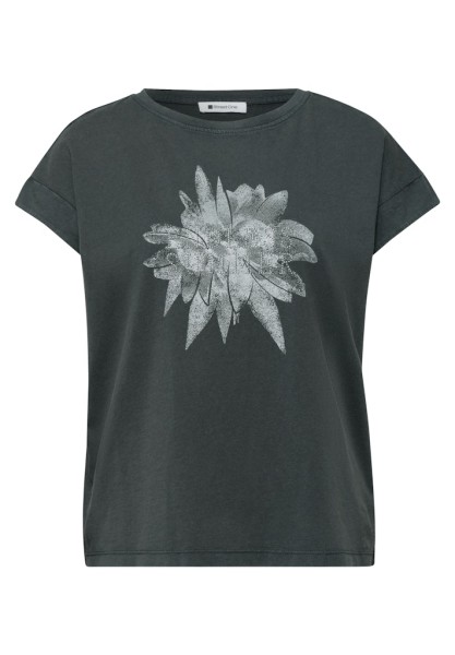 Dropped Shoulder Shirt mit Artwork