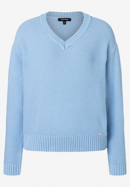 Struktur-Pullover weiß Frühjahrs-Kollektion